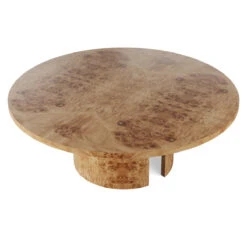 Custom Marquess Dining Table -Furniture & Decoration Shop MarquessDiningTable.GoldenPecanMappaBurl.03