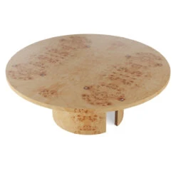 Custom Marquess Dining Table -Furniture & Decoration Shop MarquessDiningTable.NaturalMappaBurl.03