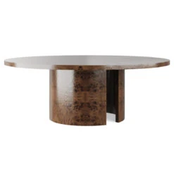 Custom Marquess Dining Table -Furniture & Decoration Shop MarquessDiningTable.ProvincialMappaBurl.02