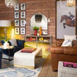 Quick Ship Mary Carmen Console In Elizabeth Grasscloth -Furniture & Decoration Shop MaryCarmenConsole.07