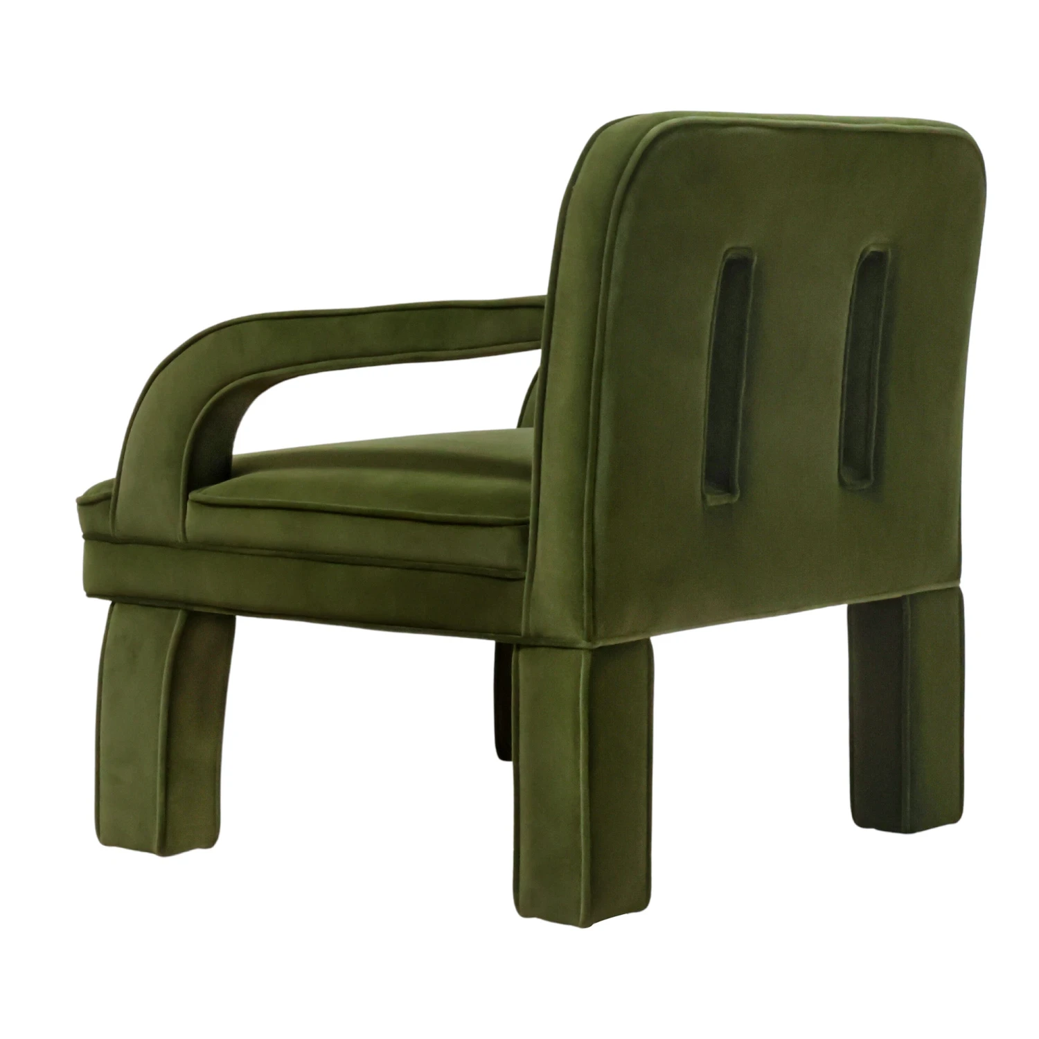Mason Accent Chair In Green Velvet 7 Mason Accent Chair In Green Velvet - Image 5