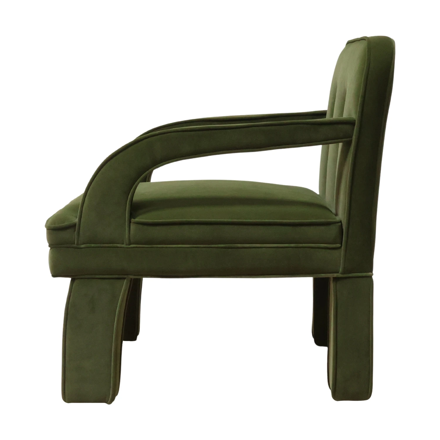 Mason Accent Chair In Green Velvet 8 Mason Accent Chair In Green Velvet - Image 6