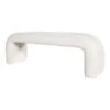 Maxwell Bench In Ivory Boucle -Furniture & Decoration Shop MaxwellBenchInIvoryBoucle.02