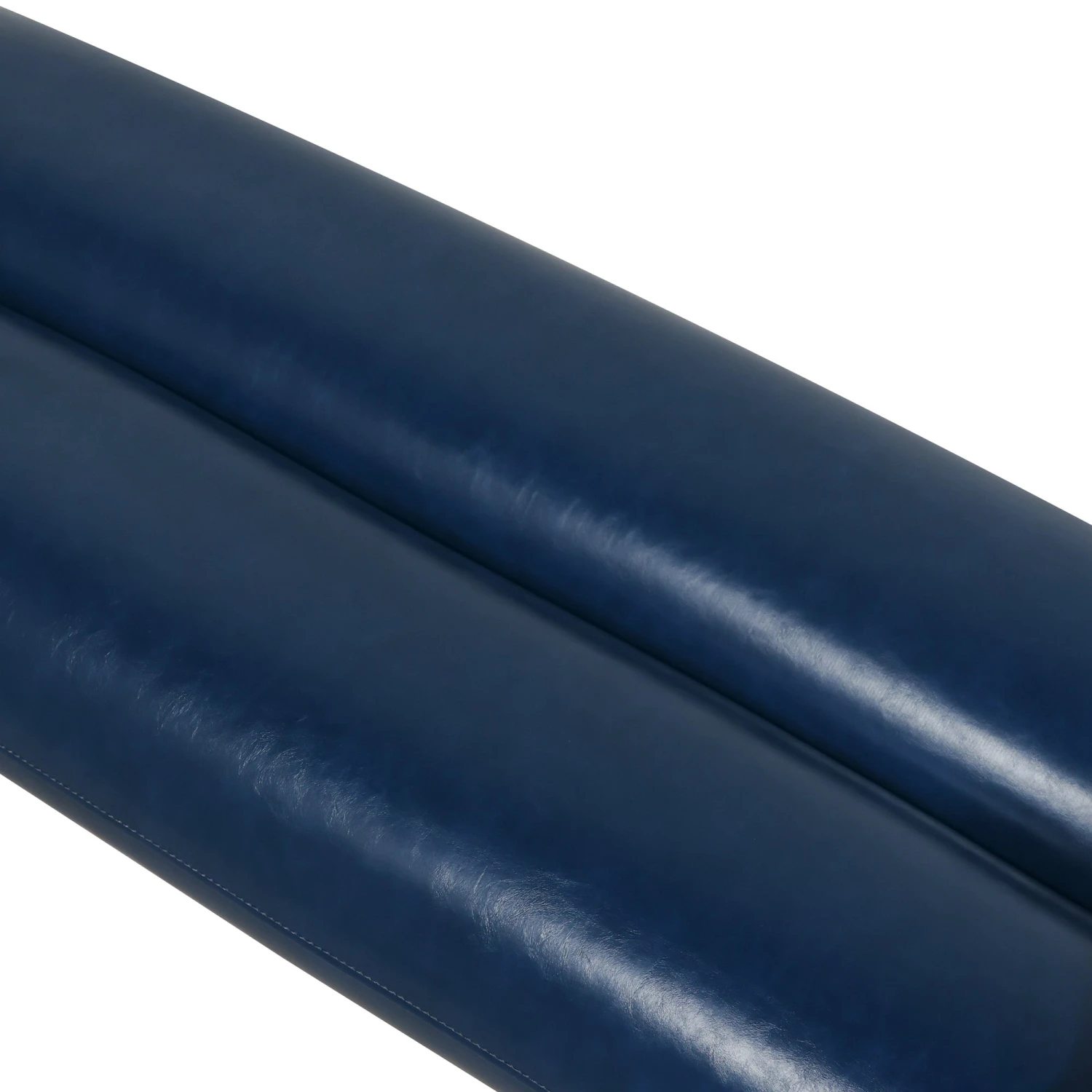 Maxwell Bench In Blue Leather 8 Maxwell Bench In Blue Leather - Image 6