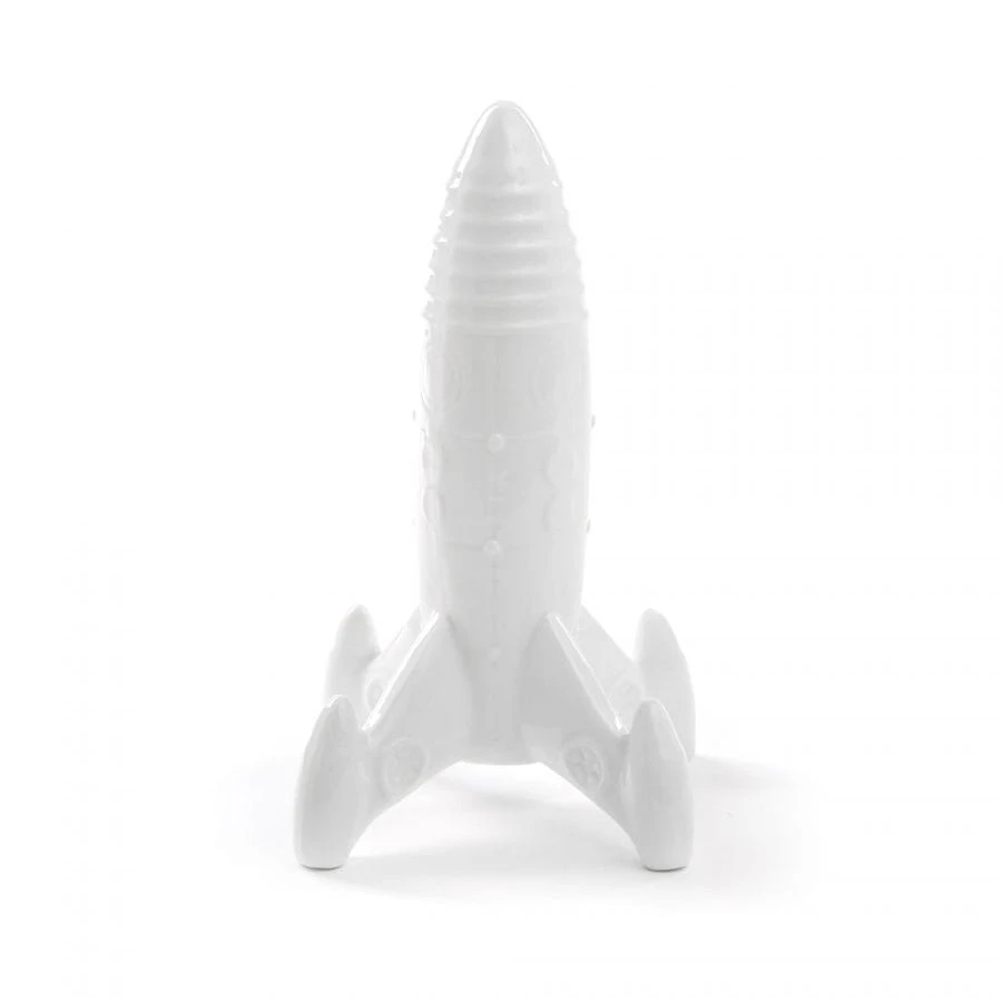 White Porcelain Spaceship By Seletti 4 White Porcelain Spaceship By Seletti - Image 2