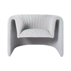 Miles Chair In Grey Boucle 14 Miles Chair In Grey Boucle -Furniture & Decoration Shop MilesChairInGreyBoucle.01