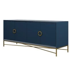 Custom Monarch Credenza -Furniture & Decoration Shop MonarchCredenzainLacquer.BoeingNavy.02 4a0f849d 4f9c 497f bc28 cf870cd42470