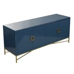 Custom Monarch Credenza -Furniture & Decoration Shop MonarchCredenzainLacquer.BoeingNavy.03 fd75441d a911 48f9 b563 bdbf0388b2b6
