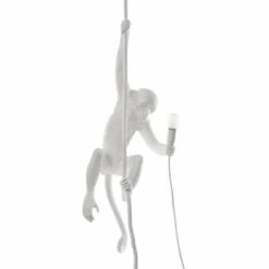 Monkey Lamp - Ceiling White By Seletti