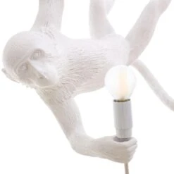 Monkey Lamp - Swinging White By Seletti -Furniture & Decoration Shop Monkey 20Lamp 20 20Swinging 20White 20By 20Seletti.04