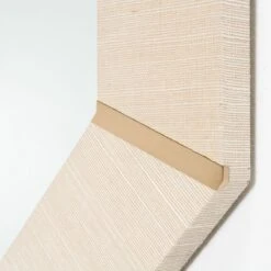 Montreal Mirror In Henry Grasscloth - Brass -Furniture & Decoration Shop Montreal 20Mirror 20in 20Henry 20Grasscloth 20 20Brass.02