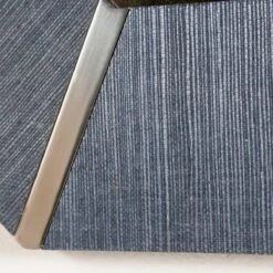 Montreal Mirror In Norris Grasscloth - Chrome -Furniture & Decoration Shop Montreal 20Mirror 20in 20Norris 20Grasscloth 20 20Chrome.03