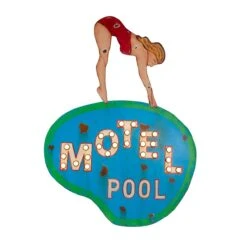 Motel Pool Sign