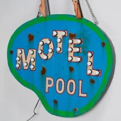 Motel Pool Sign -Furniture & Decoration Shop Motel 20Pool 20Sign.04