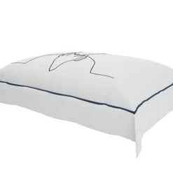 Navy Cowboy Boudoir Pillow Cover -Furniture & Decoration Shop NavyCowboyBoudoirPillowCover.04