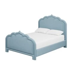 Custom Novi Bed 24 Custom Novi Bed -Furniture & Decoration Shop NoviBedinClarioIceVelvet.02