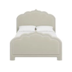 Custom Novi Bed 26 Custom Novi Bed -Furniture & Decoration Shop NoviBedinDaliIvoryVelvet.01