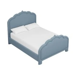 Custom Novi Bed 31 Custom Novi Bed -Furniture & Decoration Shop NoviBedinFoleyBlueWoven.03