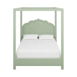 Custom Novi Canopy Bed -Furniture & Decoration Shop NoviCanopyBedinNikkiJadeChenille.01 a2a6c11b b7b0 4745 aa95 5c6bcd57568d