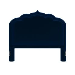 Custom Novi Headboard -Furniture & Decoration Shop NoviHeadboardinAdelaNavyVelvet.01