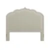 Custom Novi Headboard -Furniture & Decoration Shop NoviHeadboardinDaliIvoryVelvet.01