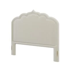 Custom Novi Headboard -Furniture & Decoration Shop NoviHeadboardinDaliIvoryVelvet.02