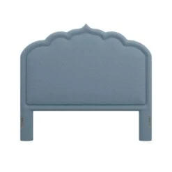 Custom Novi Headboard -Furniture & Decoration Shop NoviHeadboardinFoleyBlueWoven.01