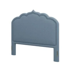 Custom Novi Headboard -Furniture & Decoration Shop NoviHeadboardinFoleyBlueWoven.02