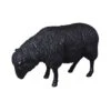 Black Resin Indoor Outdoor Sheep