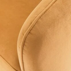 Palmer Swivel Chair In Camel Velvet -Furniture & Decoration Shop PalmerSwivelChairInCamelVelvet.03