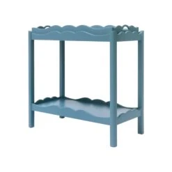 Patara Bar Console In French Blue -Furniture & Decoration Shop PataraBarCartinFrenchBlue.03