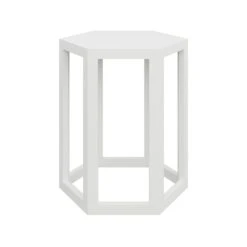 Custom Patter Side Table 27 Custom Patter Side Table -Furniture & Decoration Shop PatterSideTableinLacquer.CirrusWhite.01