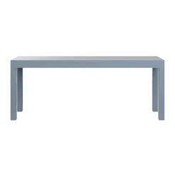 Custom Pierson Console Table -Furniture & Decoration Shop PiersonConsoleTableinLacquer.SmokyBlue.01