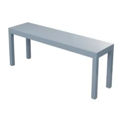 Custom Pierson Console Table -Furniture & Decoration Shop PiersonConsoleTableinLacquer.SmokyBlue.04