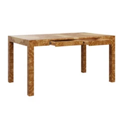 Custom Pierson Desk -Furniture & Decoration Shop PiersonDeskinBurl.GoldenPecanOliveAsh.04