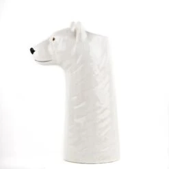Polar Bear Flower Vase -Furniture & Decoration Shop PolarBearFlowerVase.02