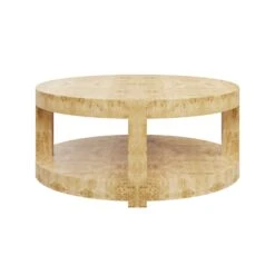 Custom Ponder Coffee Table -Furniture & Decoration Shop PonderCoffeeTableinNaturalMappaBurl.01