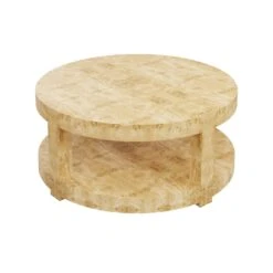 Custom Ponder Coffee Table -Furniture & Decoration Shop PonderCoffeeTableinNaturalMappaBurl.03