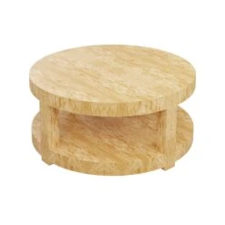 Custom Ponder Coffee Table -Furniture & Decoration Shop PonderCoffeeTableinNaturalOliveAsh.03