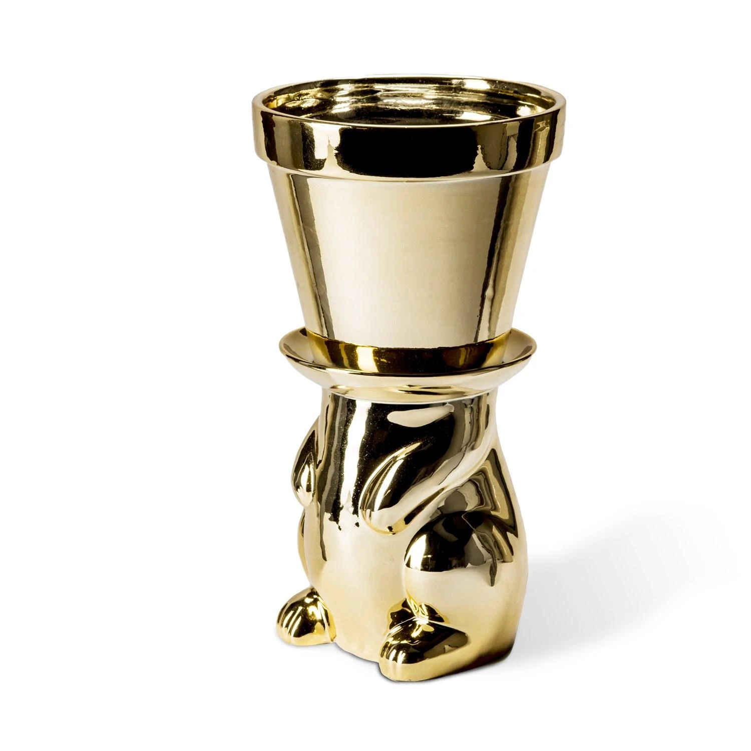 Pothead Vase Gold 4 Pothead Vase Gold - Image 2