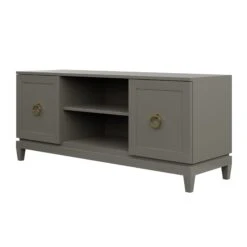 Queen Credenza -Furniture & Decoration Shop QueenCredenzaMatrix.CessnaGrey.02