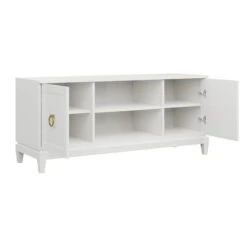Queen Credenza -Furniture & Decoration Shop QueenCredenzaMatrix.CirrusWhite.04