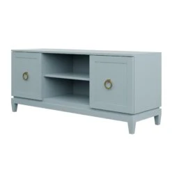 Queen Credenza -Furniture & Decoration Shop QueenCredenzaMatrix.CitationBlue.02