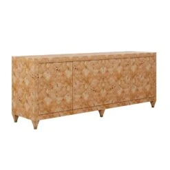 Recycled Patchwork Mallory Credenza -Furniture & Decoration Shop RecycledPatchworkMalloryCredenzaMatrix.GoldenPecan.02
