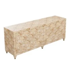 Recycled Patchwork Mallory Credenza -Furniture & Decoration Shop RecycledPatchworkMalloryCredenzaMatrix.Natural.03