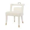 Revelry Dining Chair In Ivory Boucle 1 Revelry Dining Chair In Ivory Boucle -Furniture & Decoration Shop RevelryDiningChairinIvoryBoucle.01