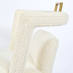 Revelry Dining Chair In Ivory Boucle -Furniture & Decoration Shop RevelryDiningChairinIvoryBoucle.03