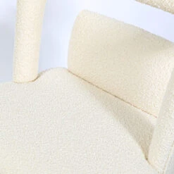 Revelry Dining Chair In Ivory Boucle -Furniture & Decoration Shop RevelryDiningChairinIvoryBoucle.04