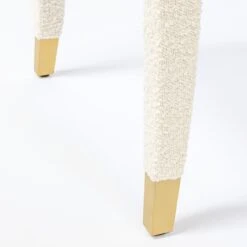 Revelry Dining Chair In Ivory Boucle -Furniture & Decoration Shop RevelryDiningChairinIvoryBoucle.07