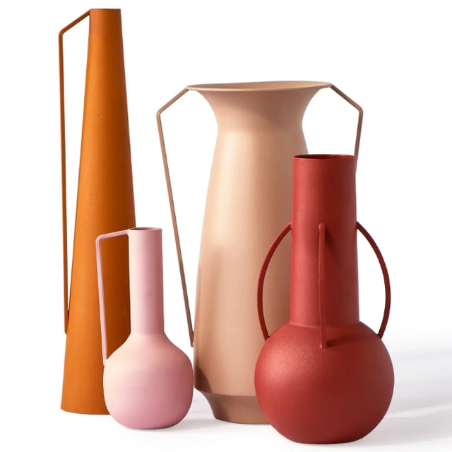 Roman Vases In Sunset - Set Of 4 2nd Edition 4 Roman Vases In Sunset - Set Of 4 2nd Edition - Image 2